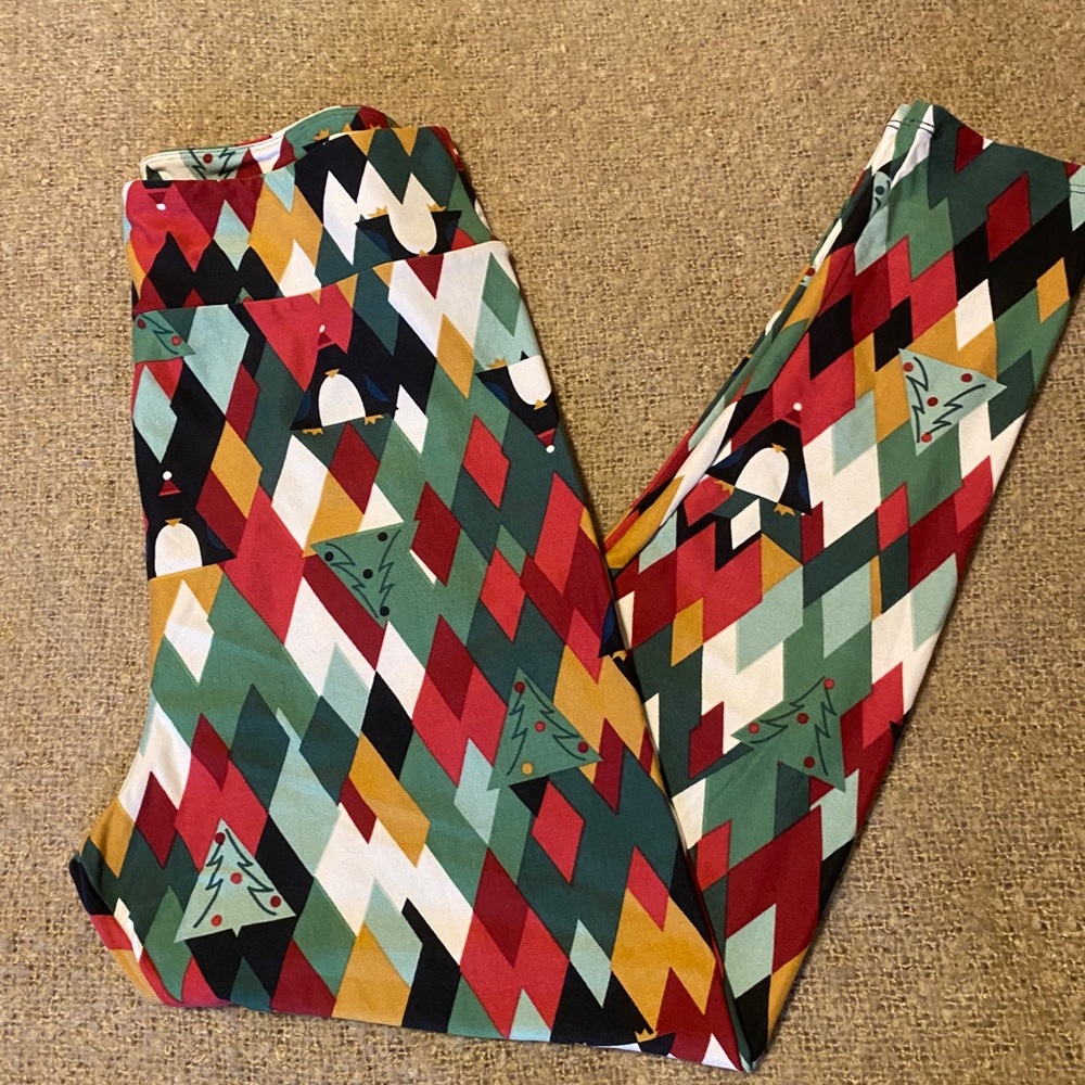 LuLaRoe TC2 leggings, size 18+, gently used